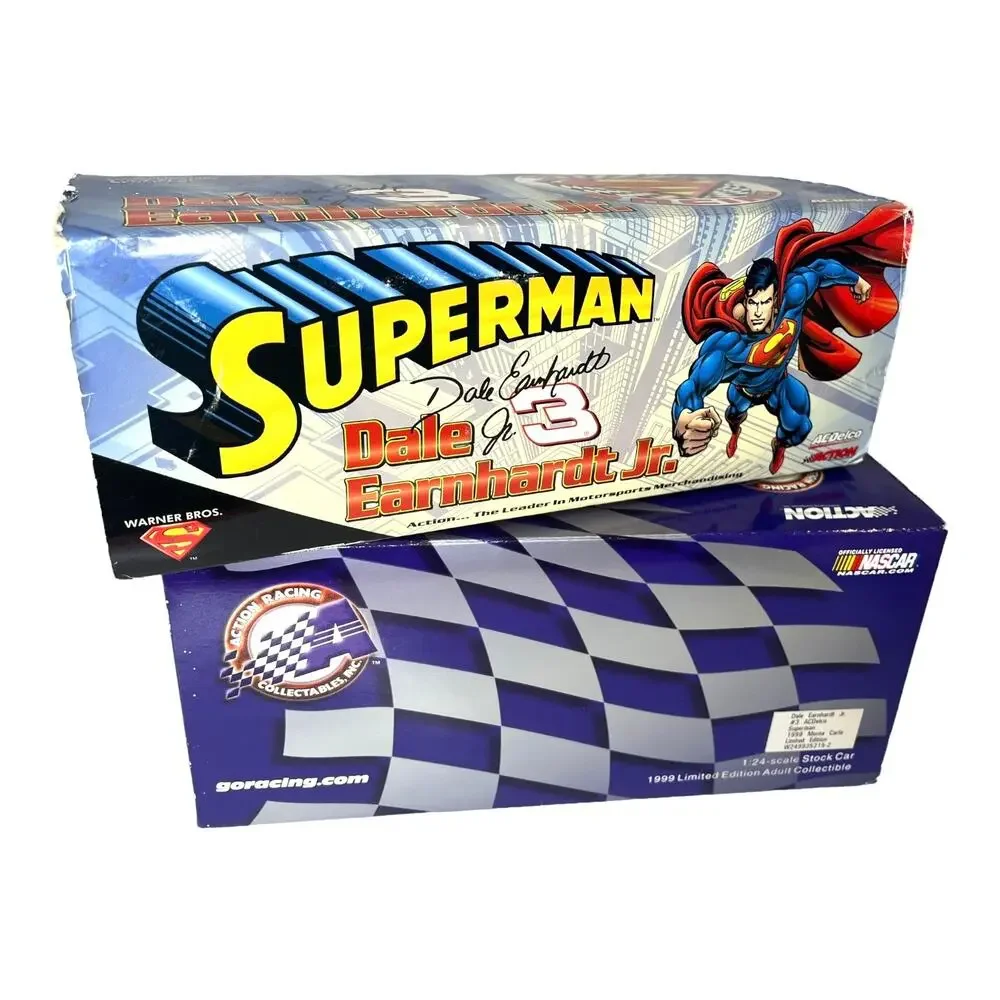 Ac Delco Dale Earnhardt Superman Race Car 1:24 Scale Action 1999 Monte Carlo 3